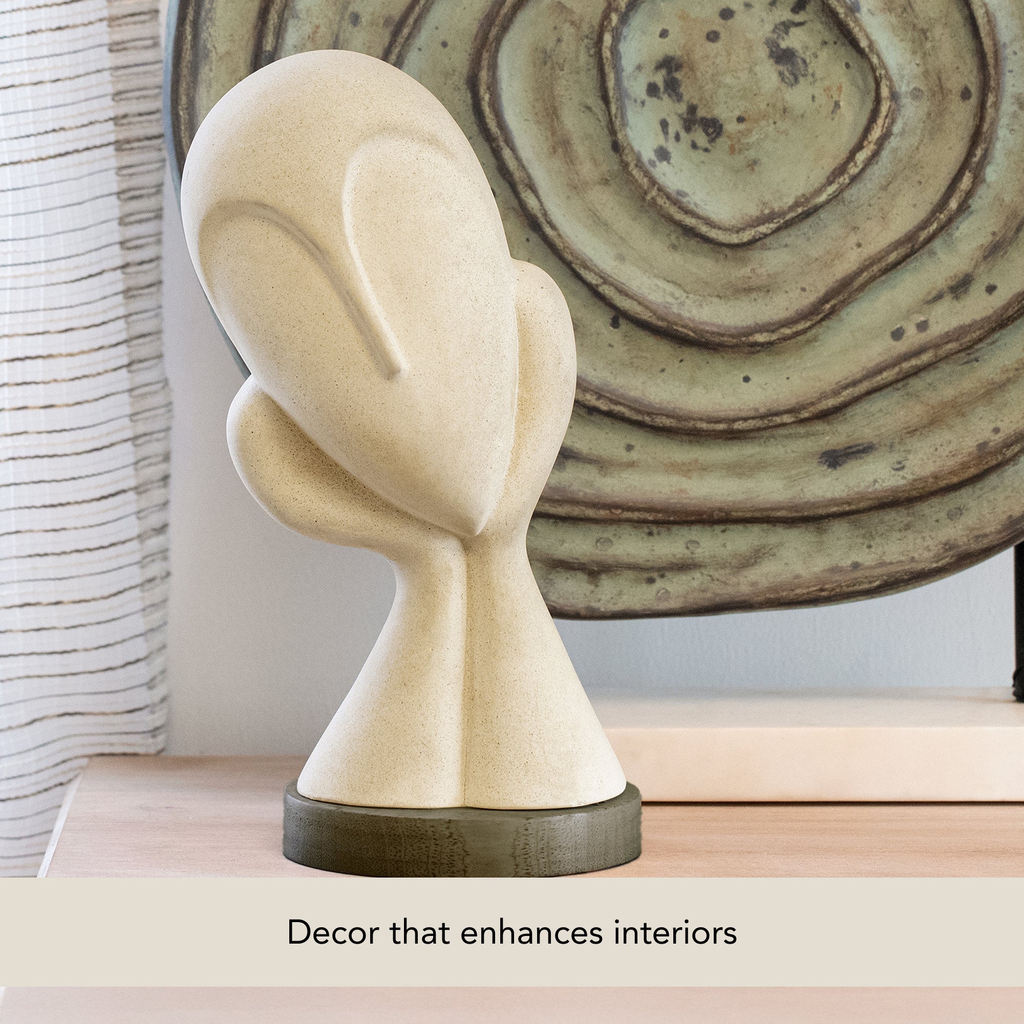 Spellbound Face Sculpture - Ecoblend