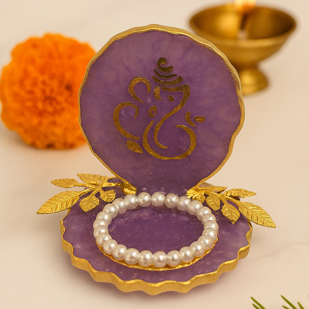 Diya / T-Light Holder / Coin Platter - Ganesha