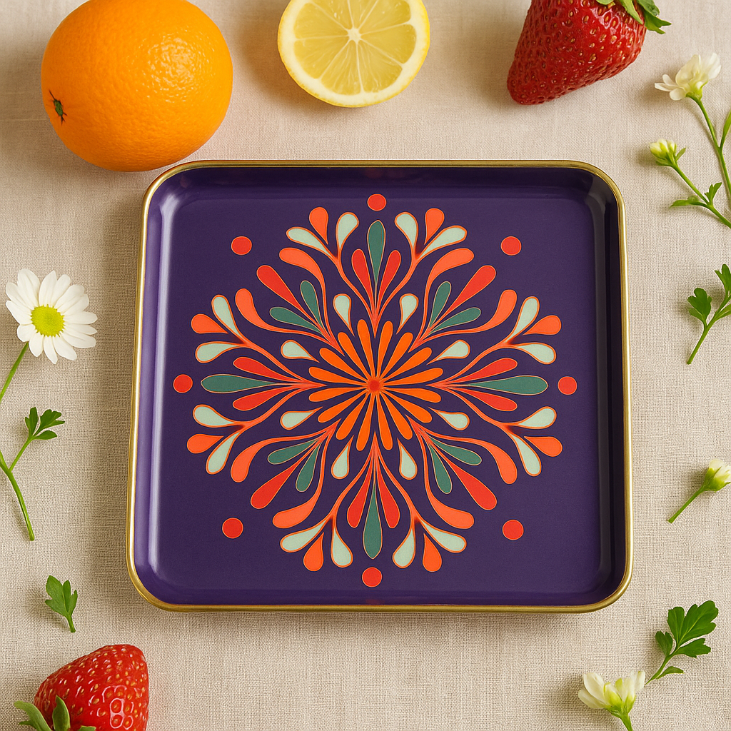 Metal Platter - Square