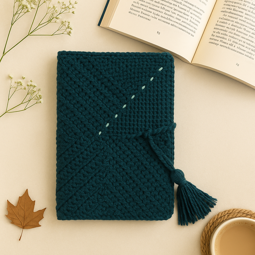 Crochet Book Cover