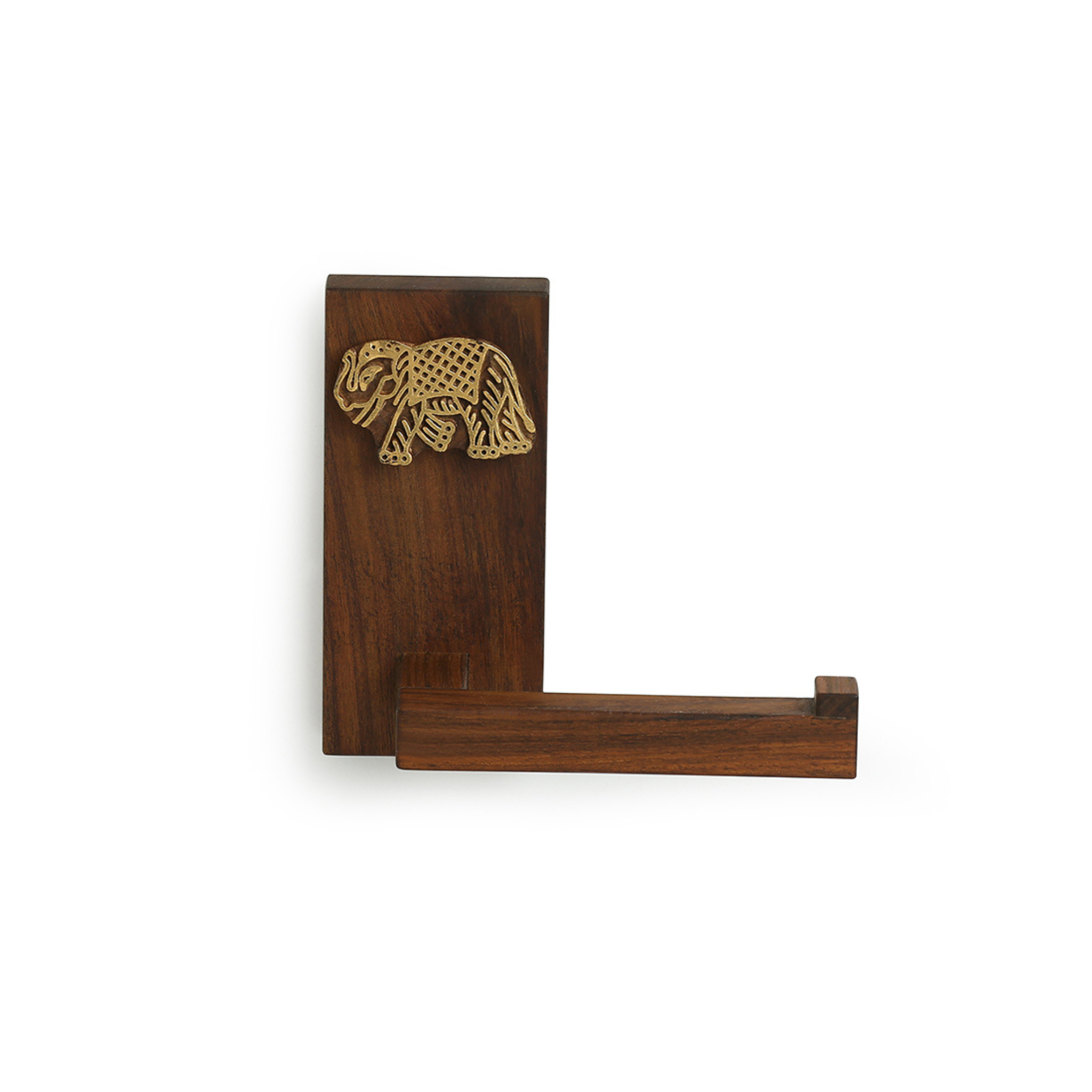 Hand-carved Bath Tissue Roll dispenser