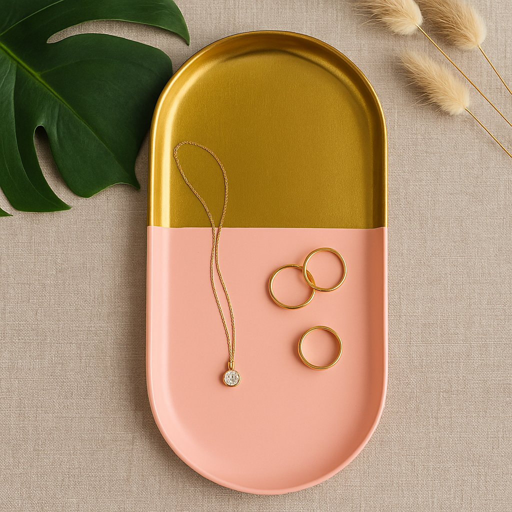 Metal Platter - Rect Large