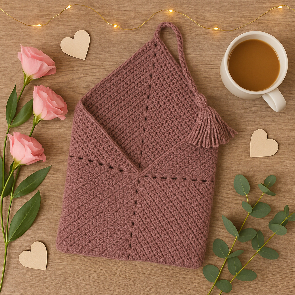Crochet Book Cover