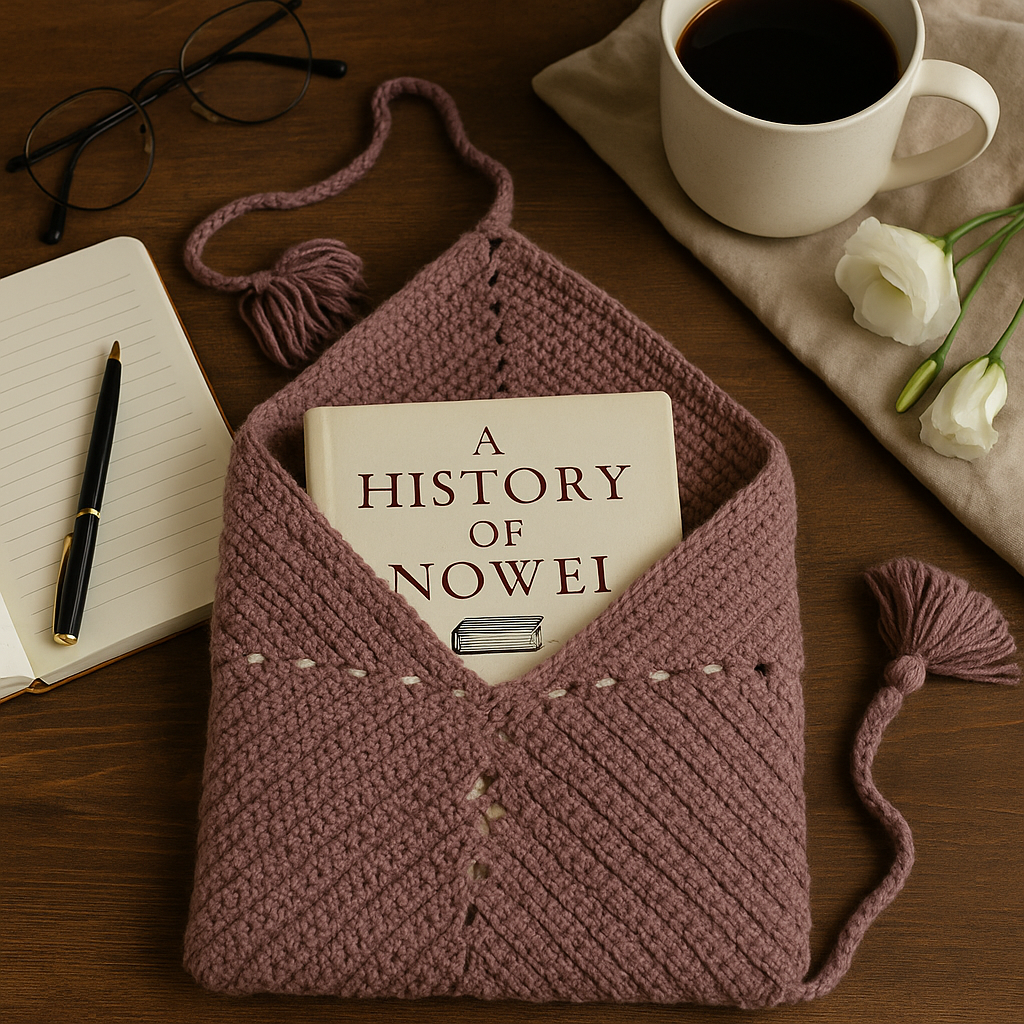 Crochet Book Cover