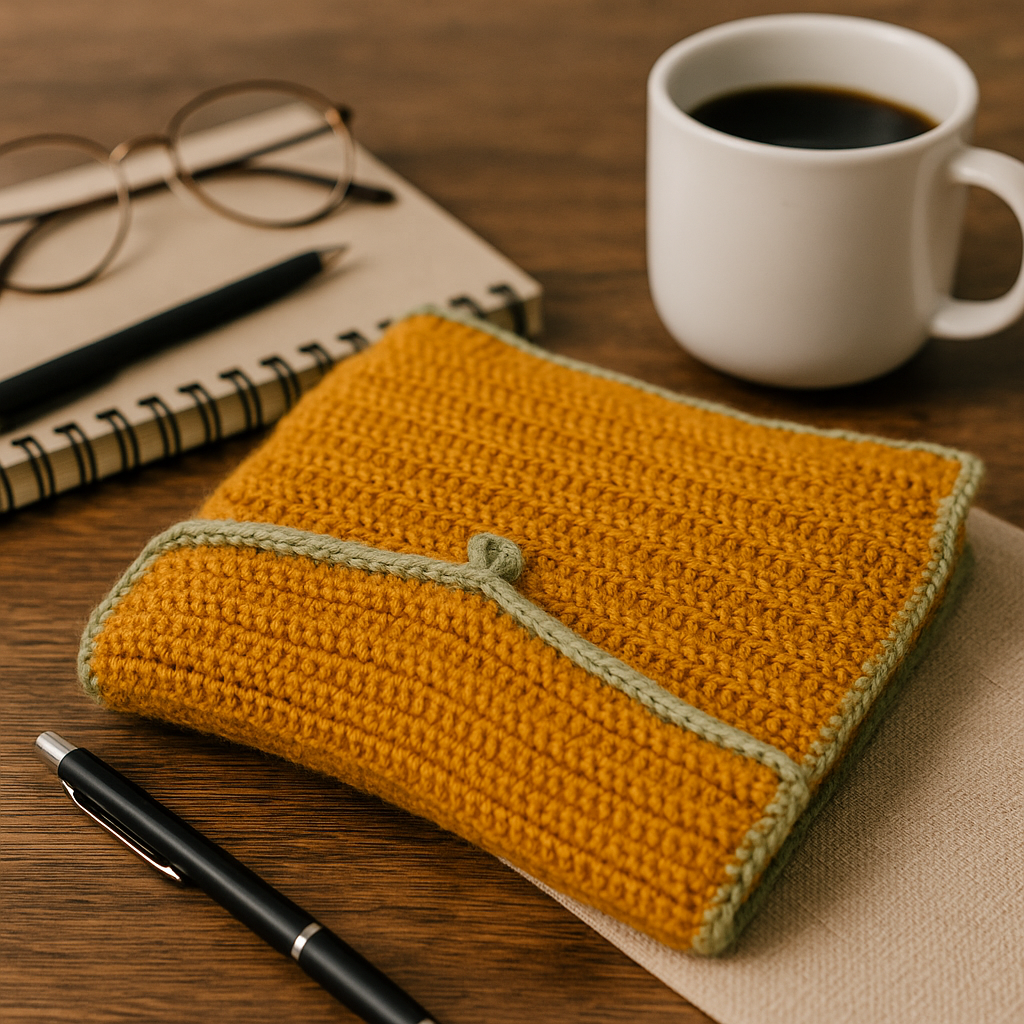Crochet Book Cover