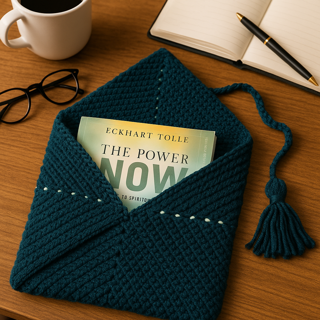 Crochet Book Cover