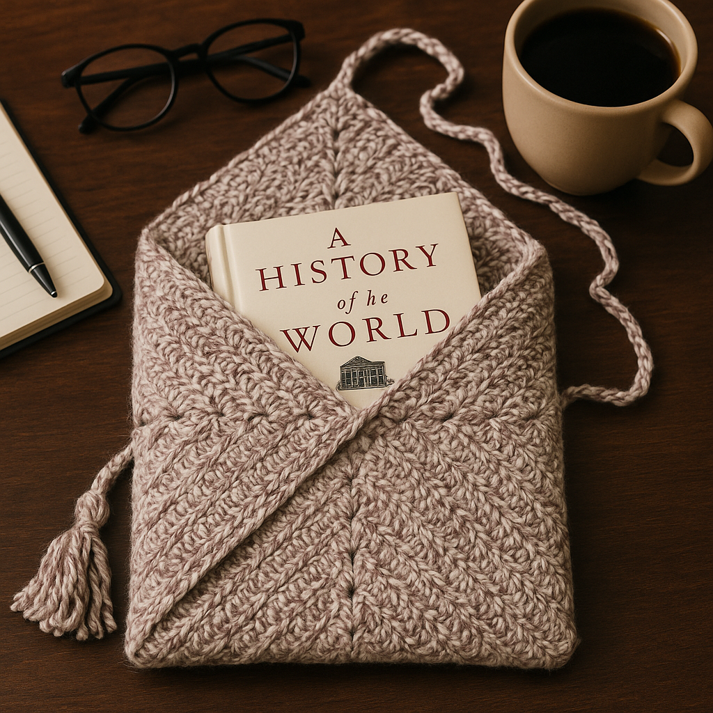 Crochet Book Cover