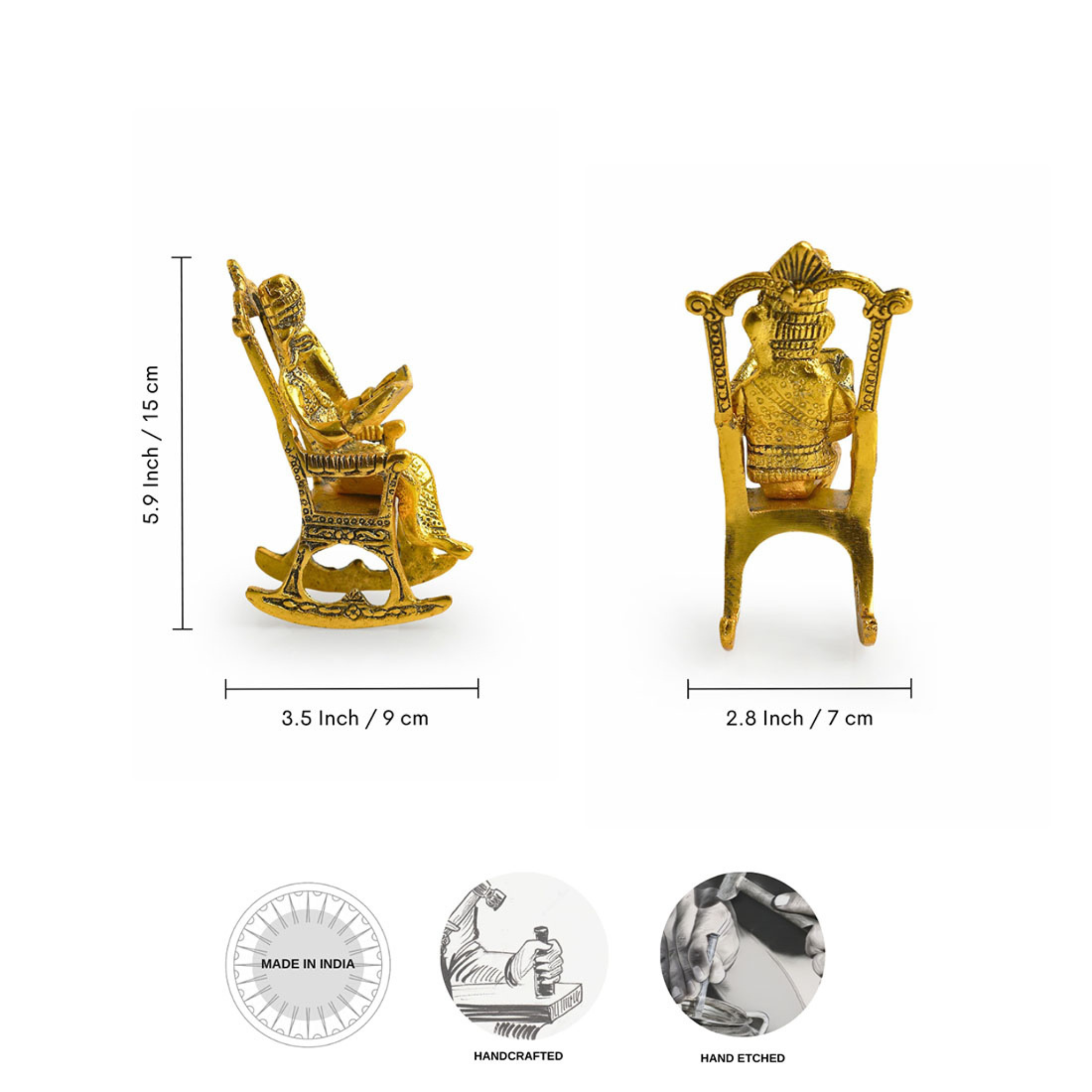 Ganesha on Rocking Chair
