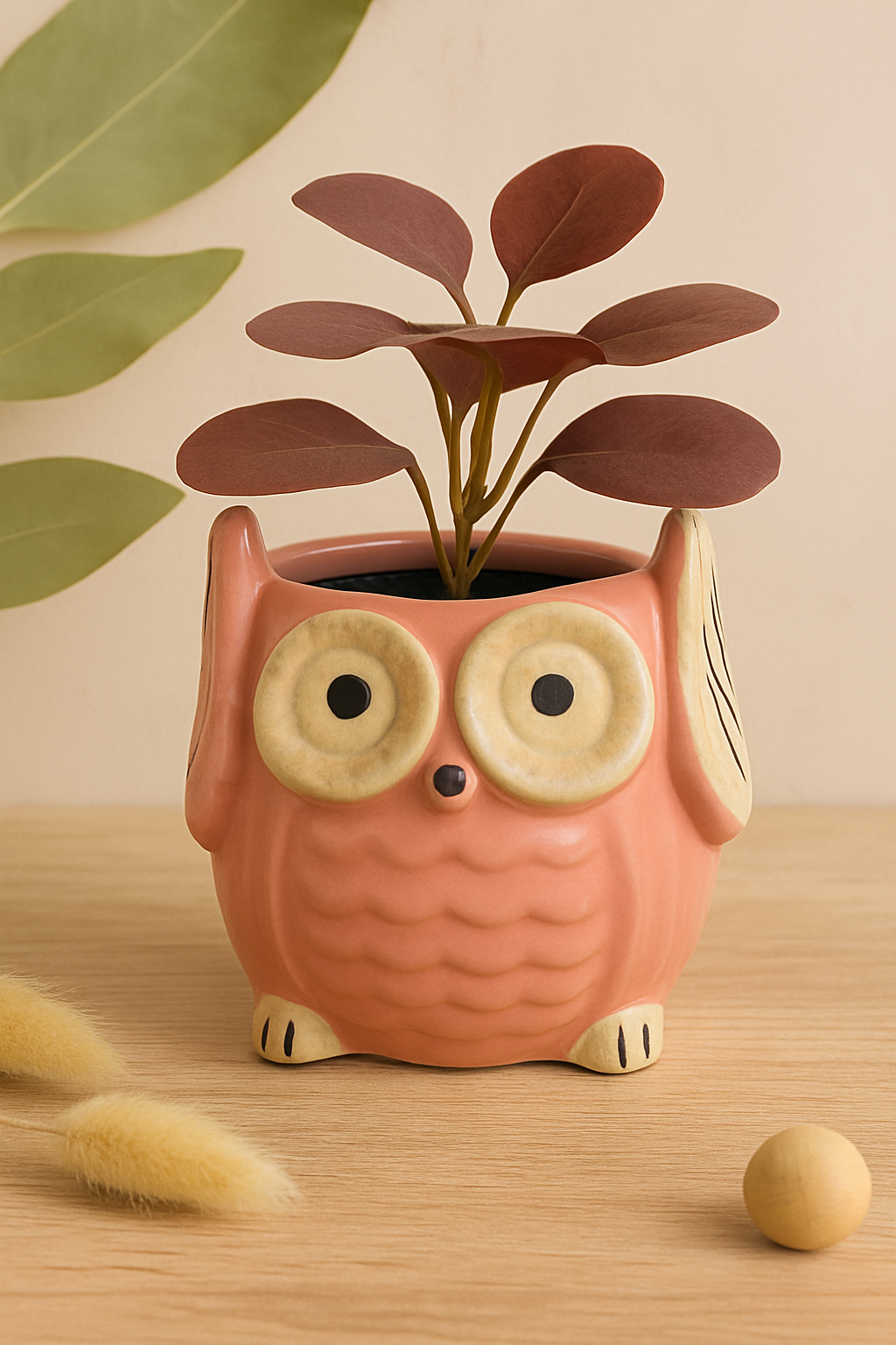 Owl planter