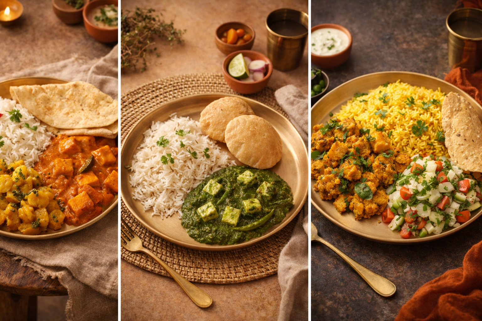 Kansa(Bronze) Dinner Thali 10.5"