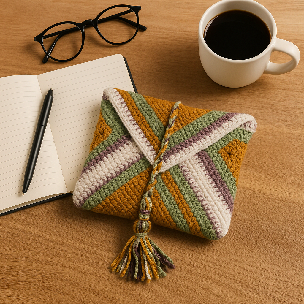 Crochet Book Cover