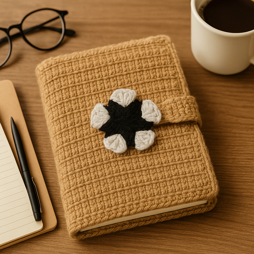 Crochet Book Cover