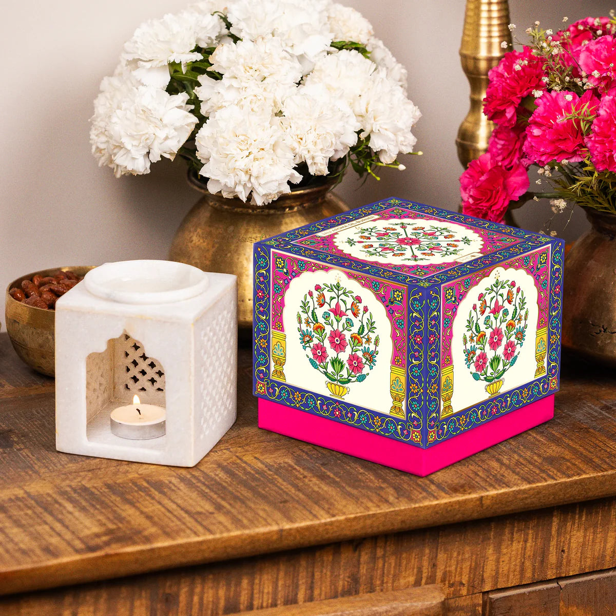 Marble Jali Aroma Oil Burner