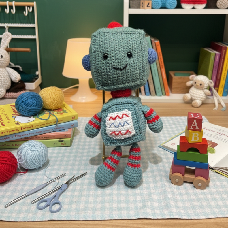 Crochet Friend - Robo