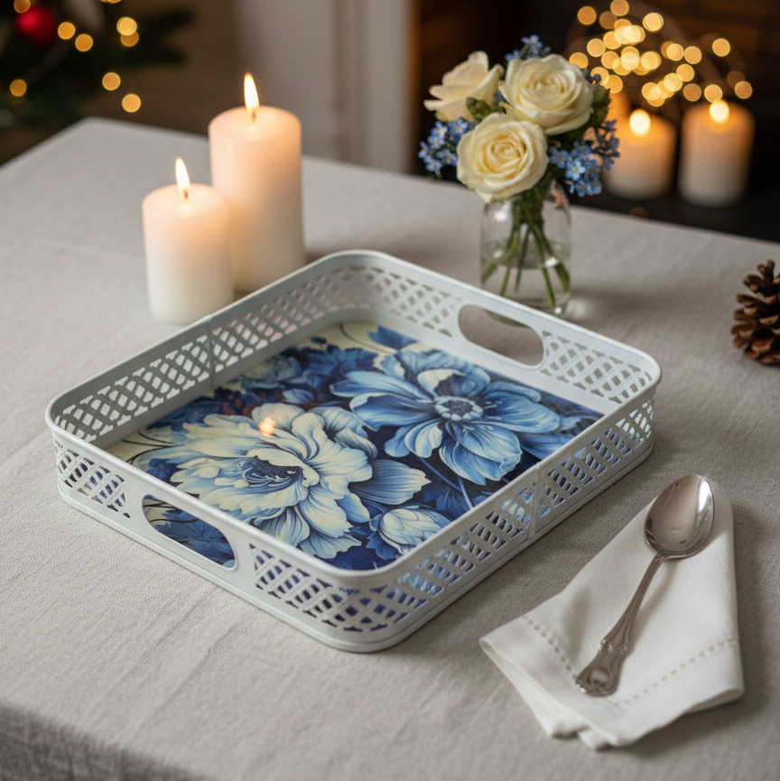 Metal Tray Small - Rect