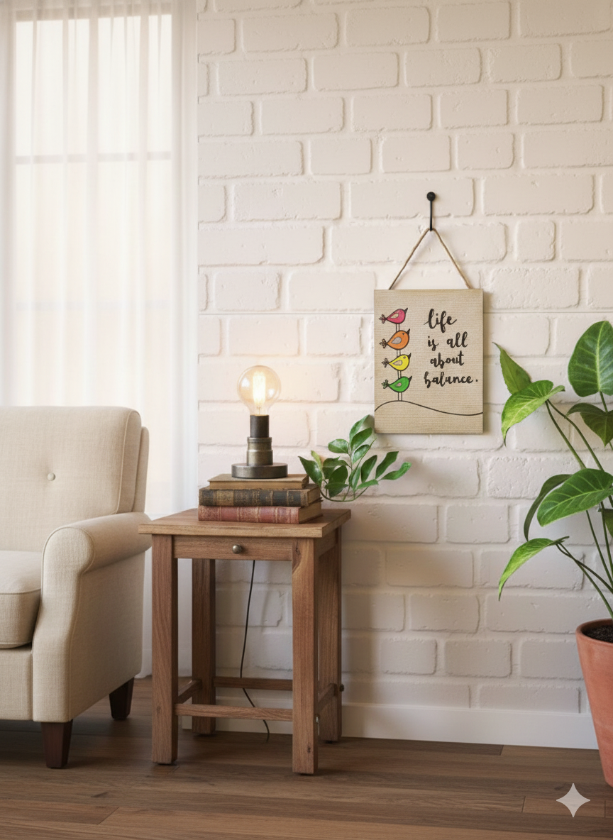 Kids Motivational Wall Art Boards | Wooden Nursery & Playroom Decor with Damage-Free Wall Mount (7” x 12”)