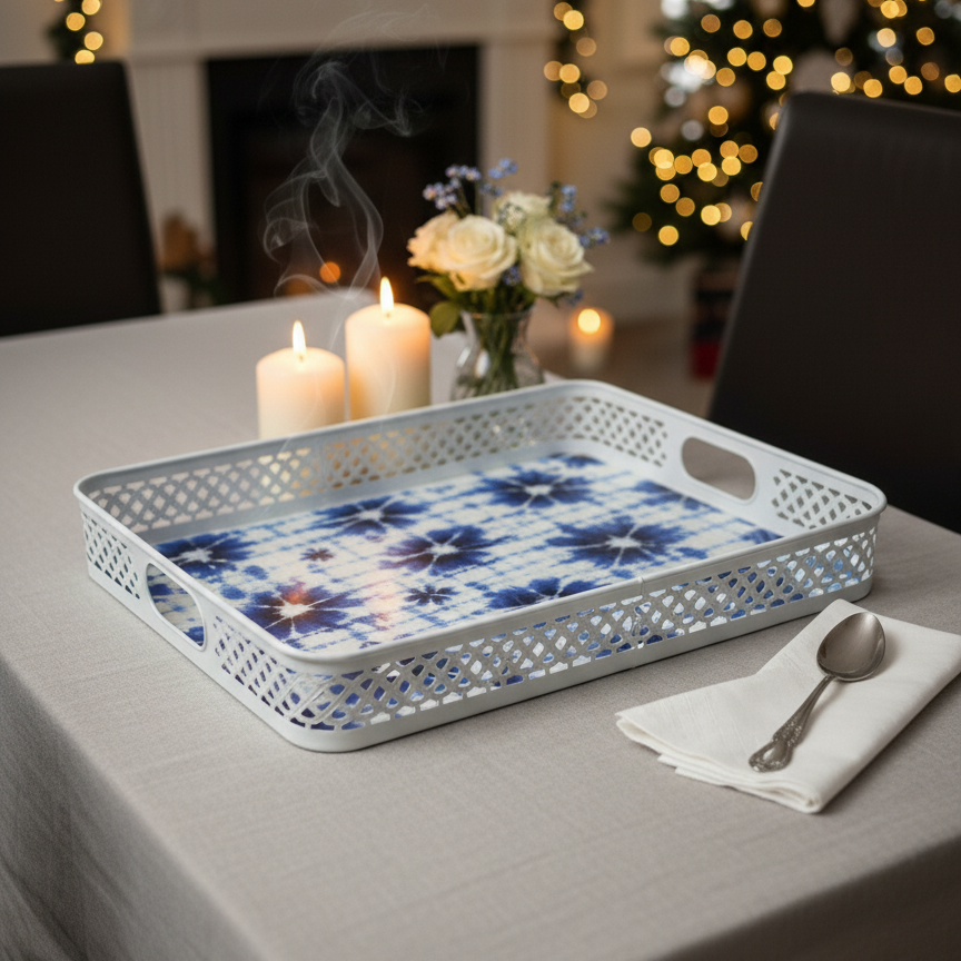 Metal Tray Large - Rect