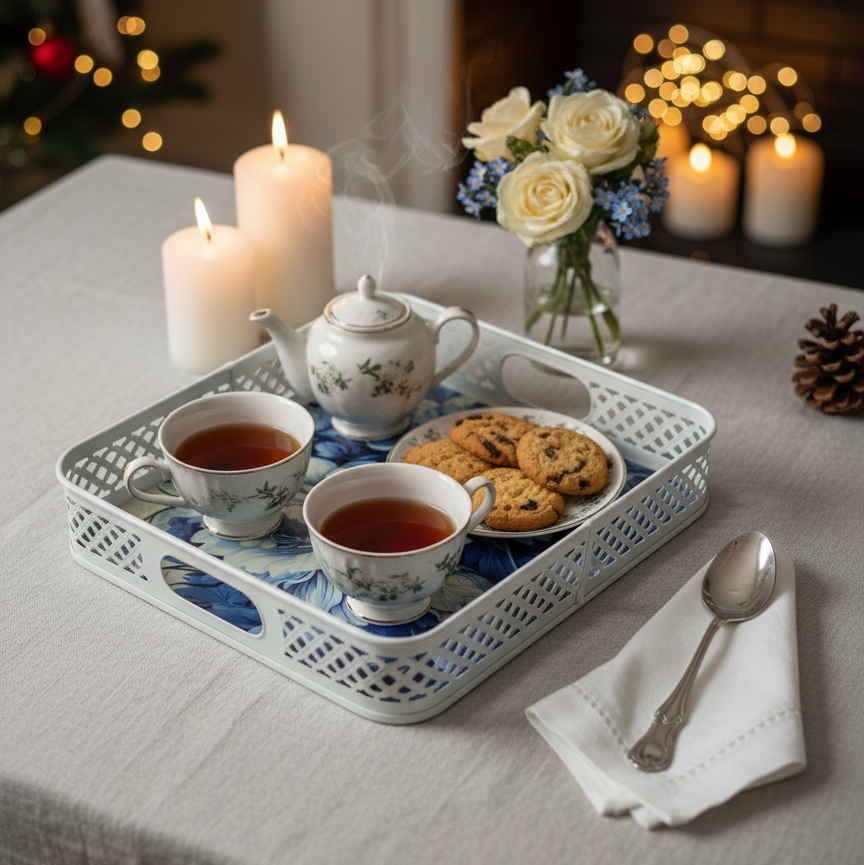 Metal Tray Small - Rect