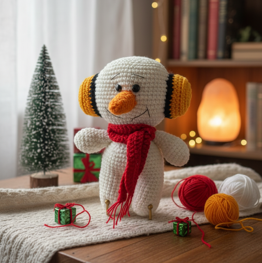 Crochet Friend - Snowie