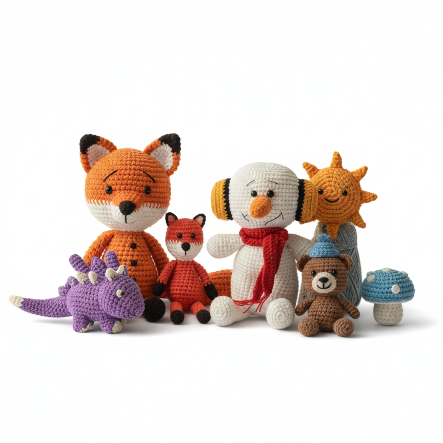 Crochet Friend - Snowie