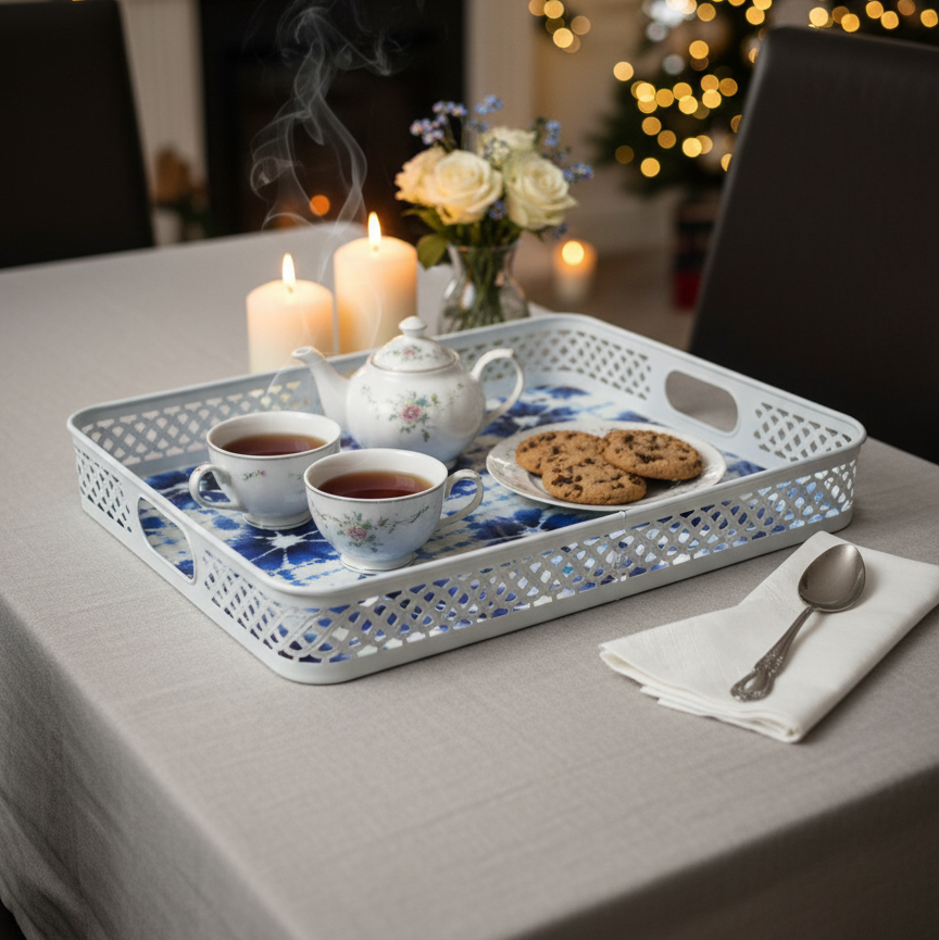 Metal Tray Large - Rect