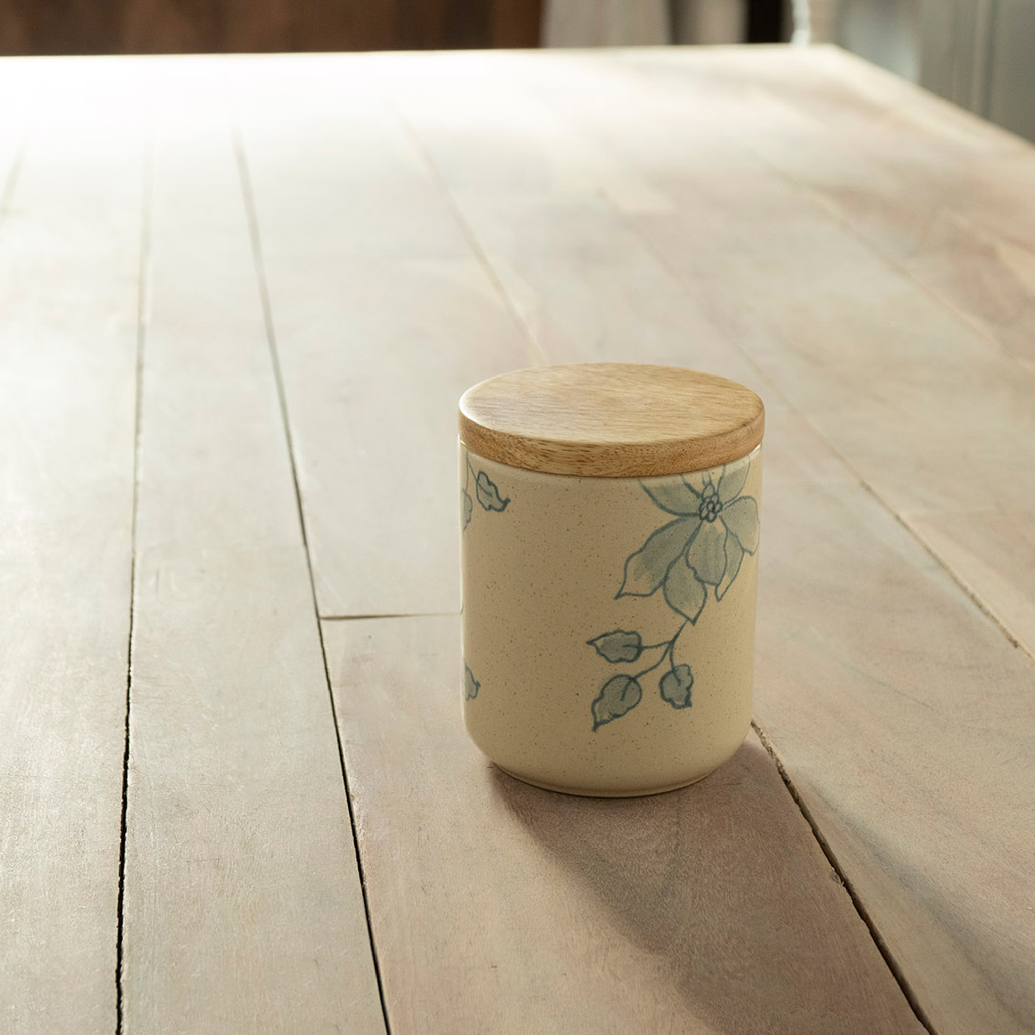 Jar - Blue Fern