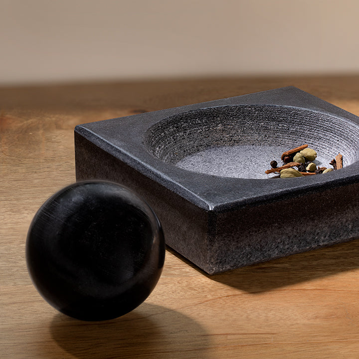 Marble Mortar & Pestle