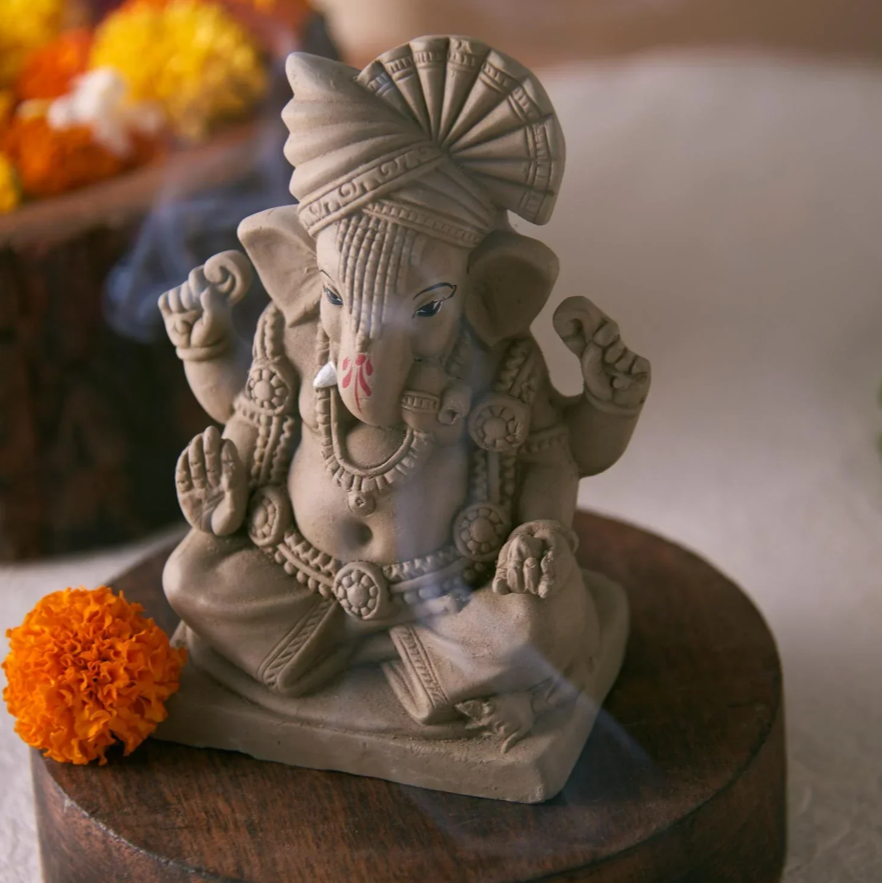 Plantable Ganesha - Ekadanta - 5 inches