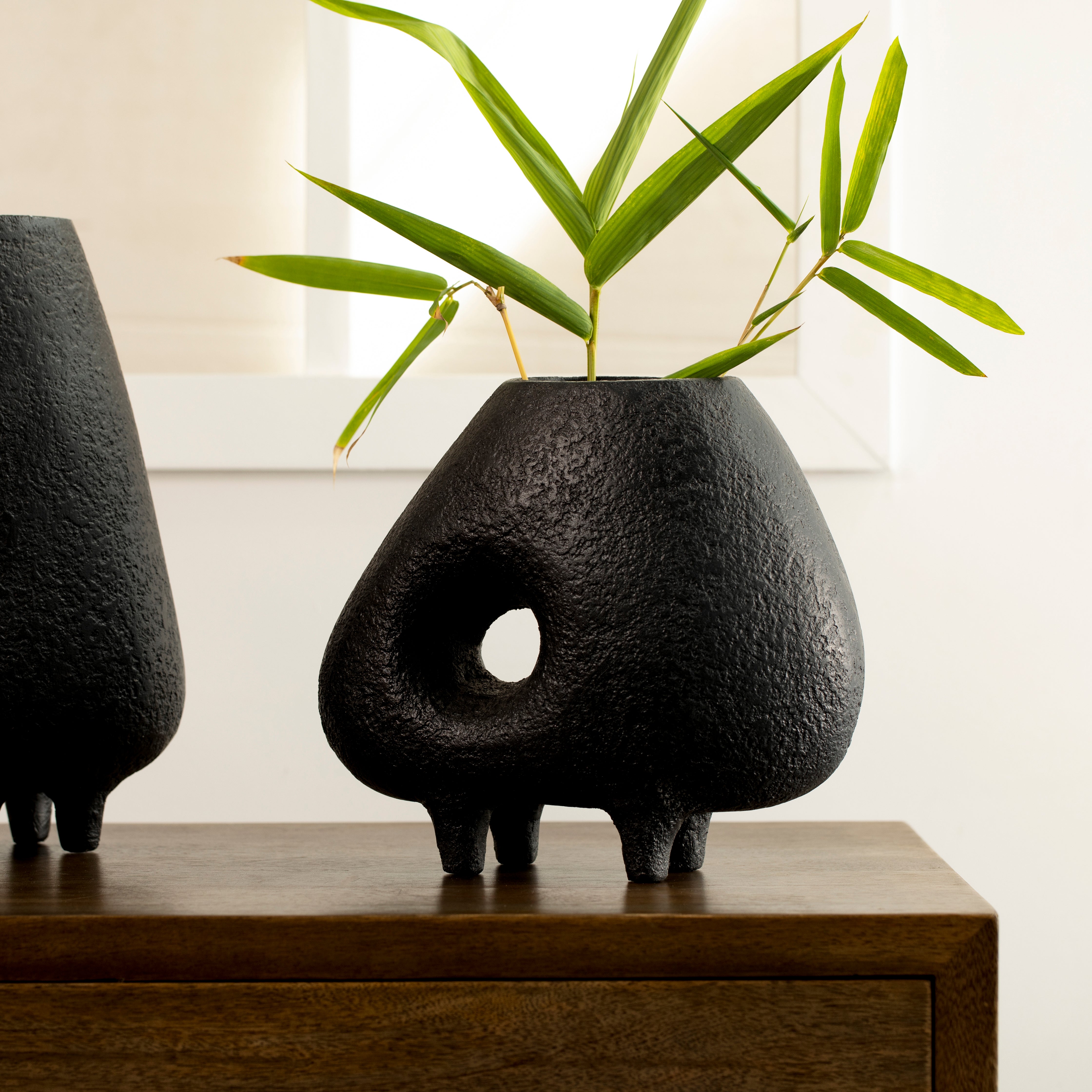 Midnight Terracotta Vase (Small)