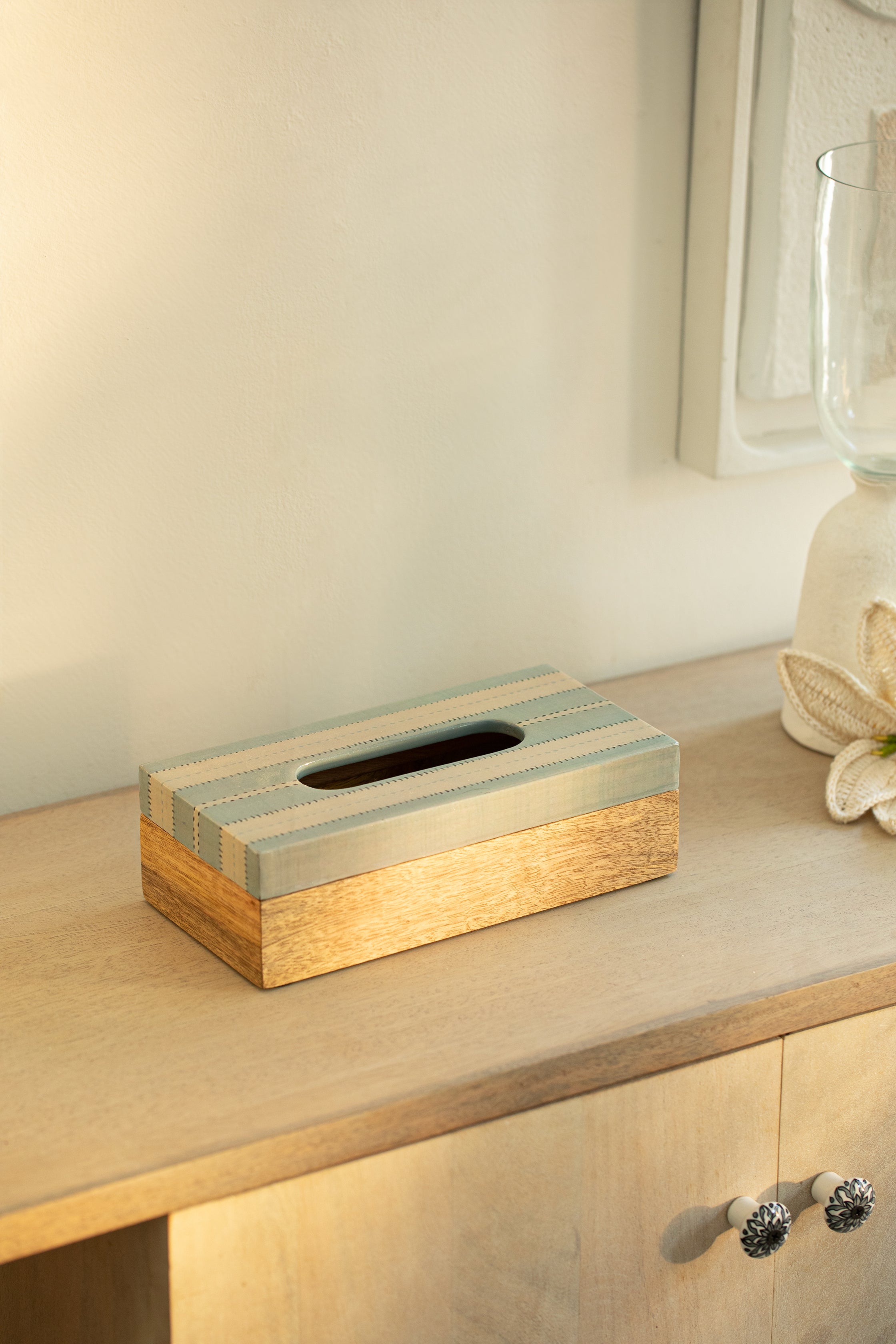Tissue Box - Stripes