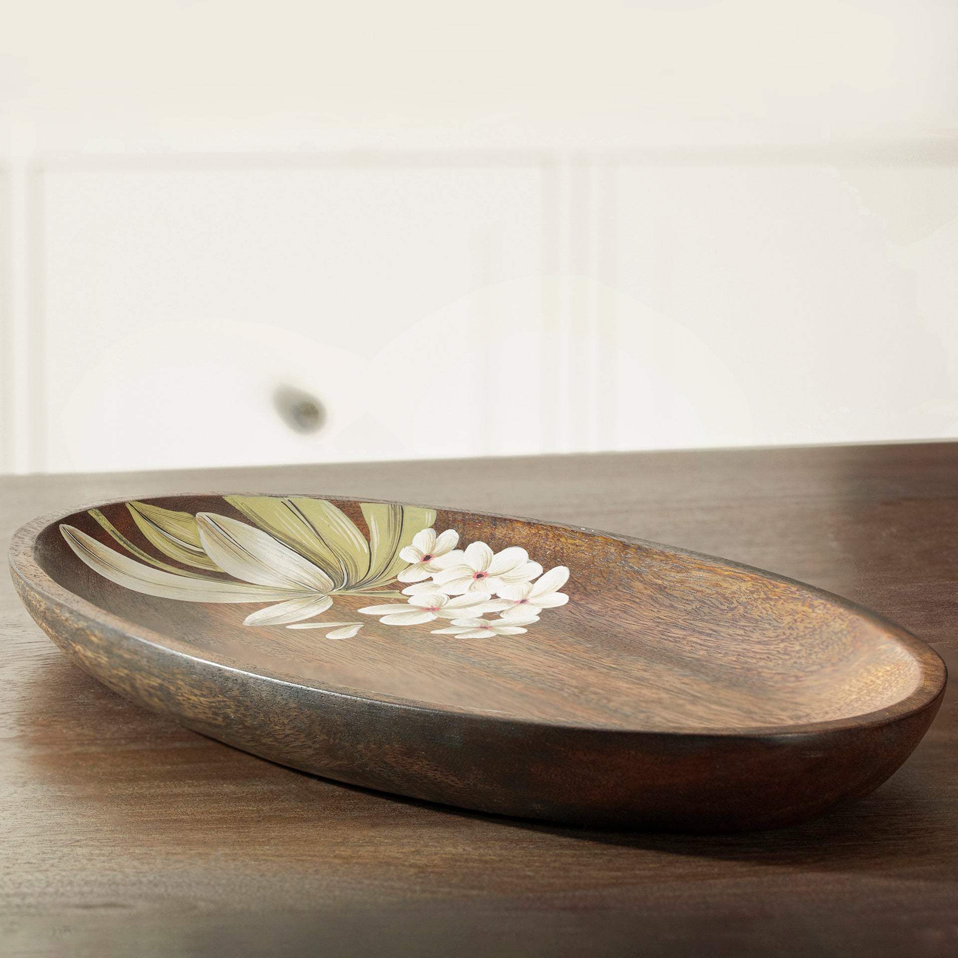 Oval Platter - Auragold Flower