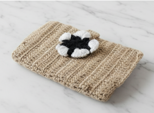 Crochet Book Cover
