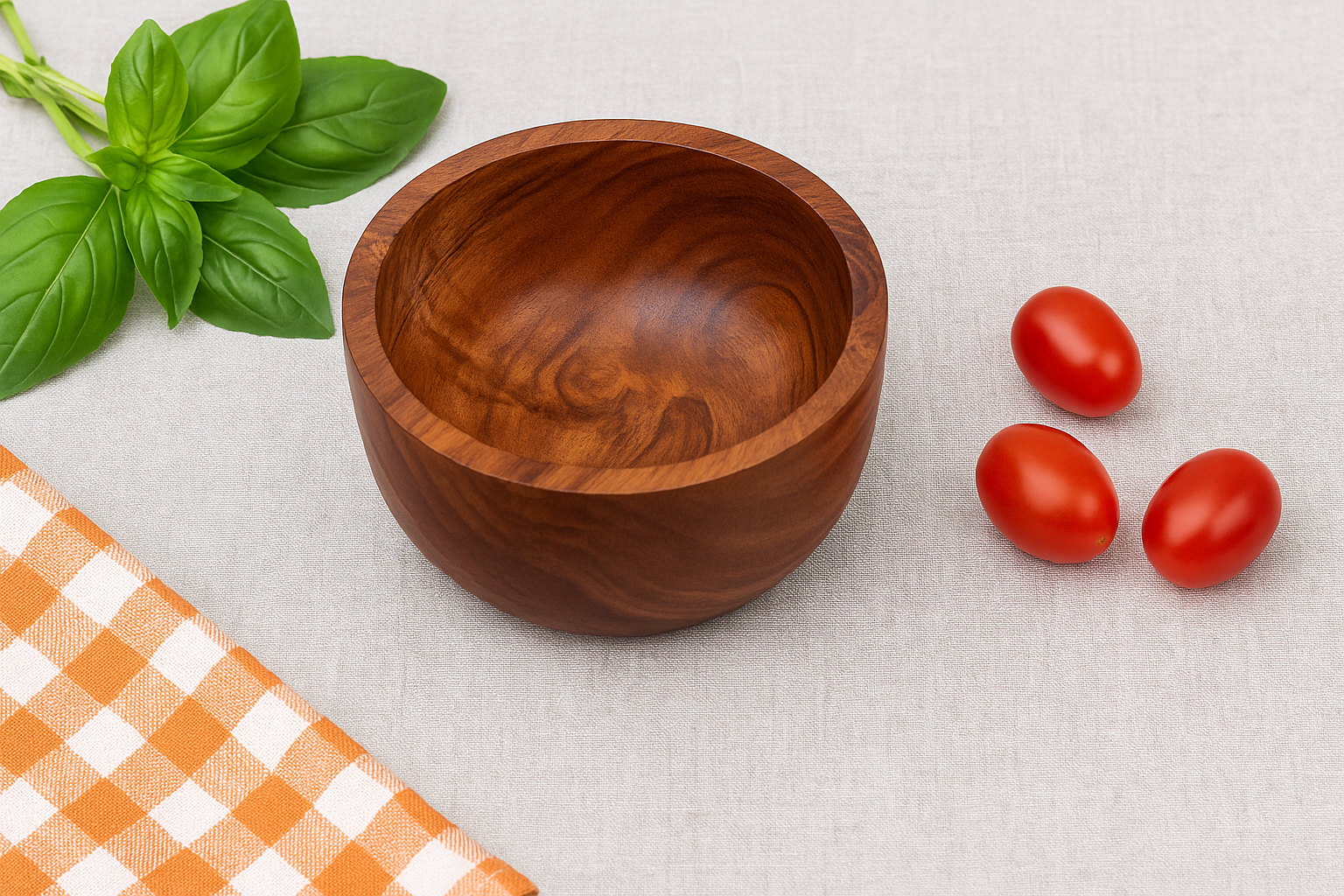 Printed Wooden Platter - Mini bowl