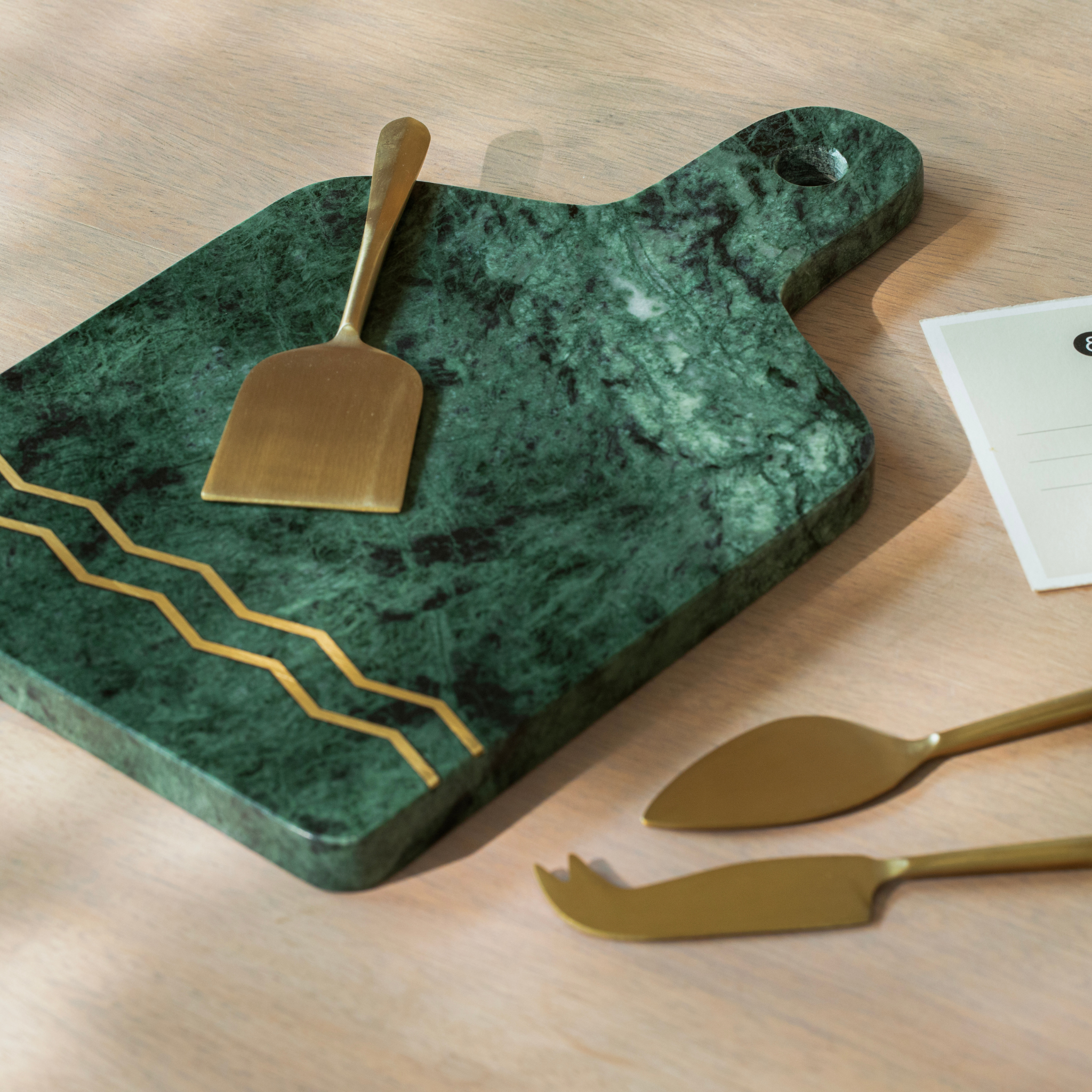 Cheese Board & Cutlery Gift Box