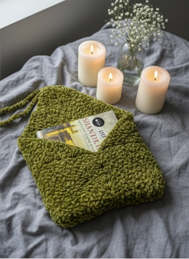 Crochet Book Cover