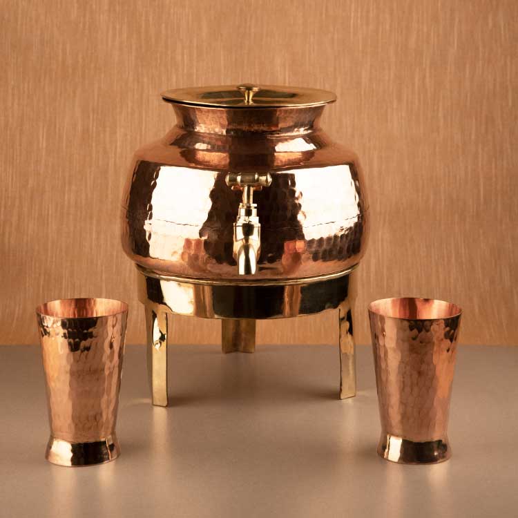Copper Water Dispenser 3L
