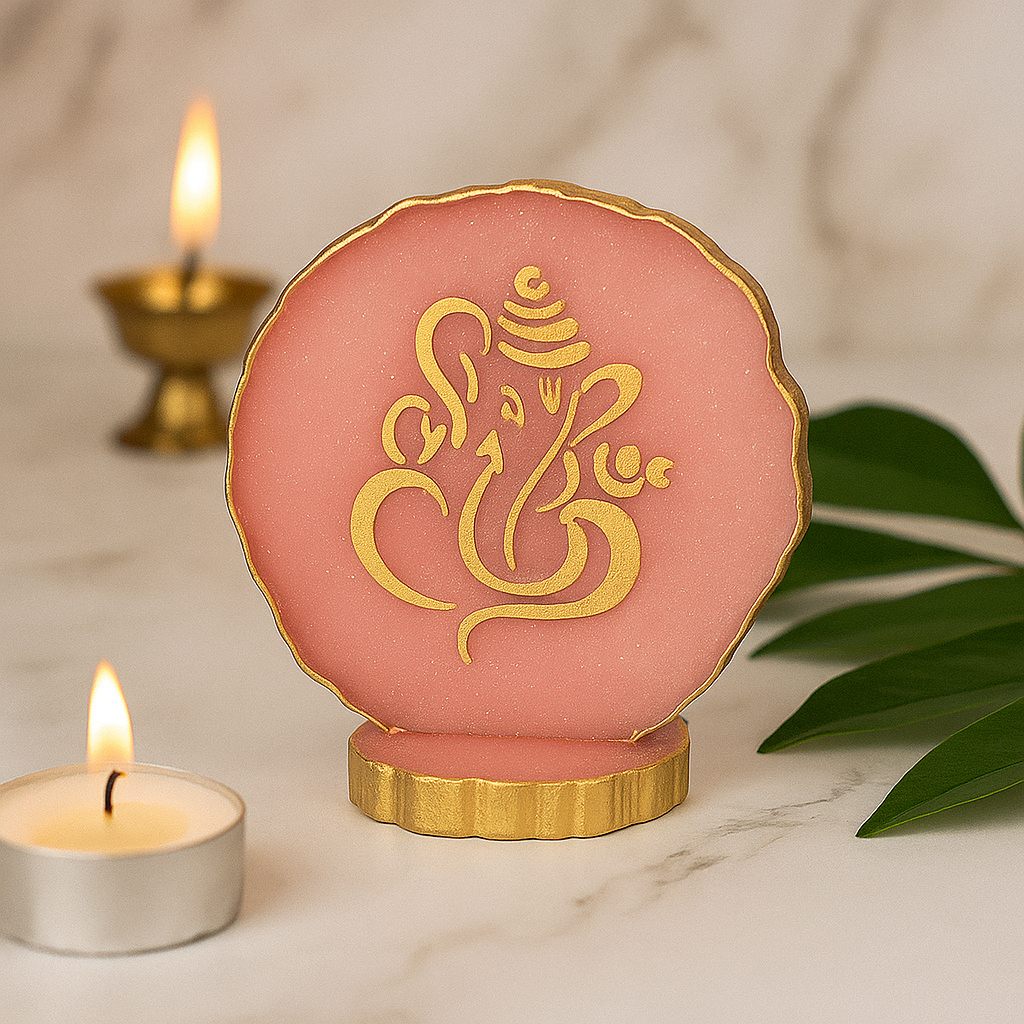 Ganesha 5cm - Pink