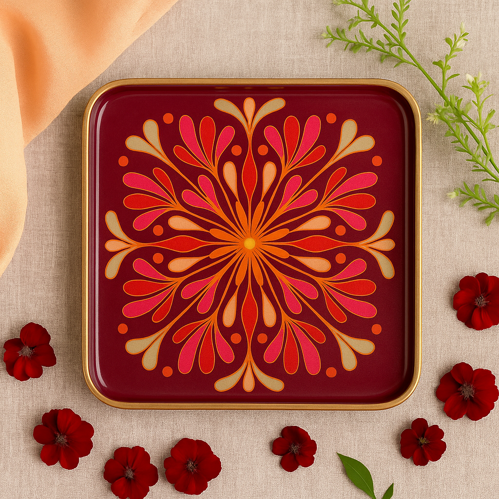 Metal Platter - Square
