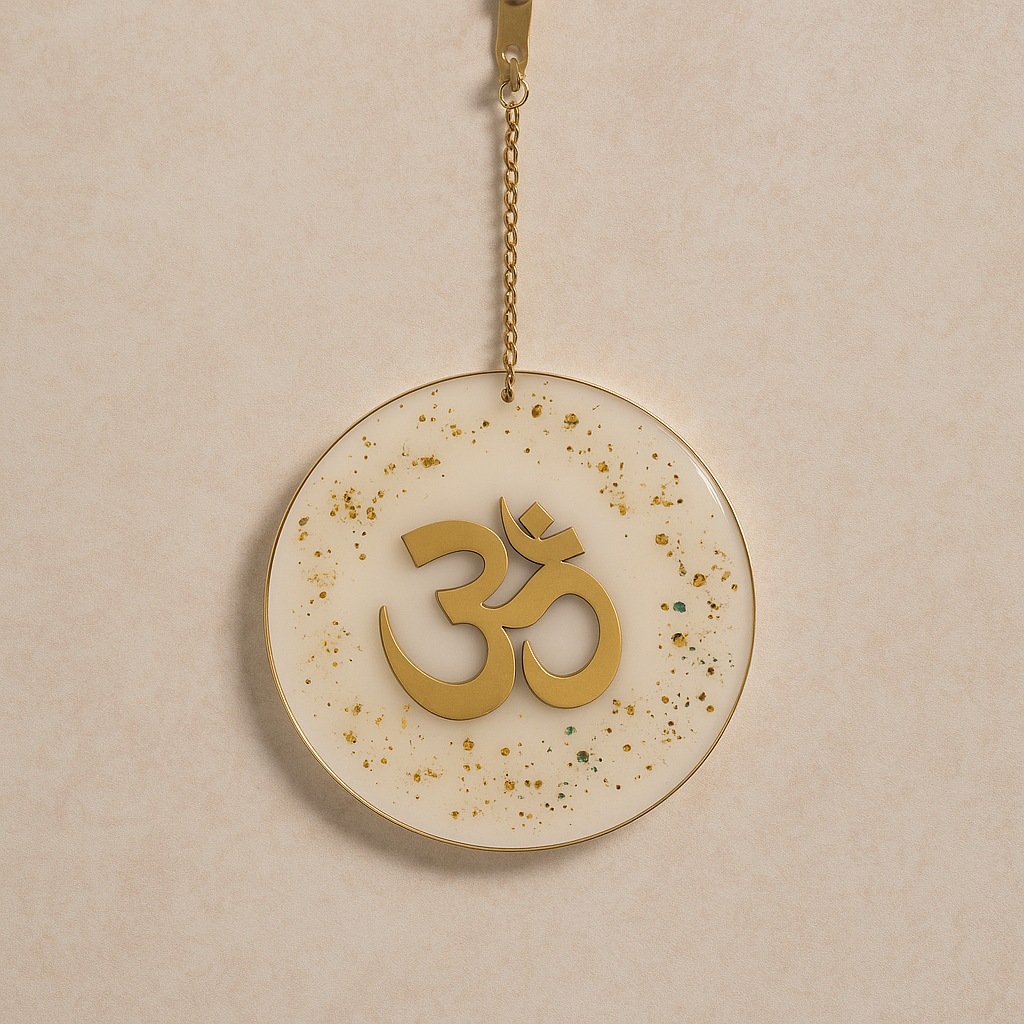 Mantra 6" Om - White