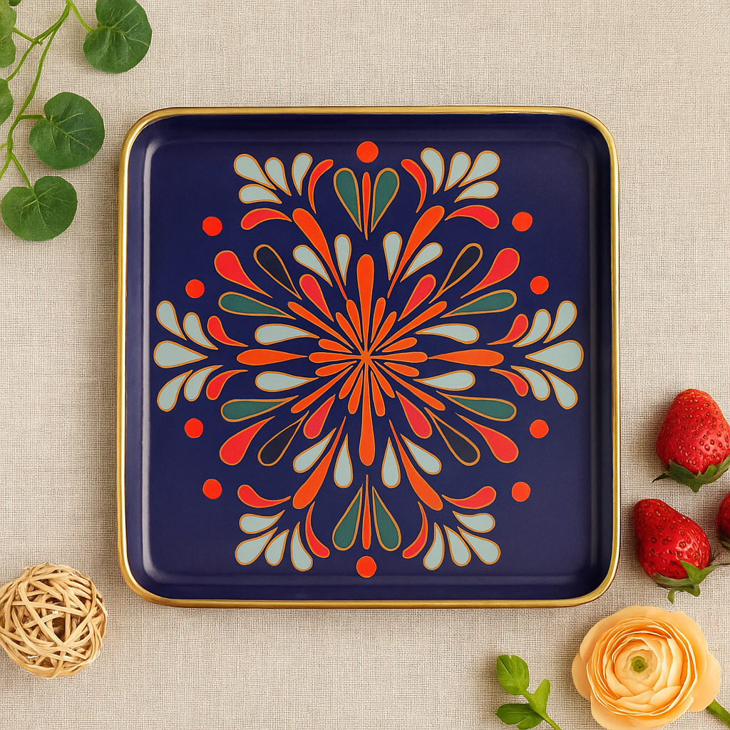 Metal Platter - Square