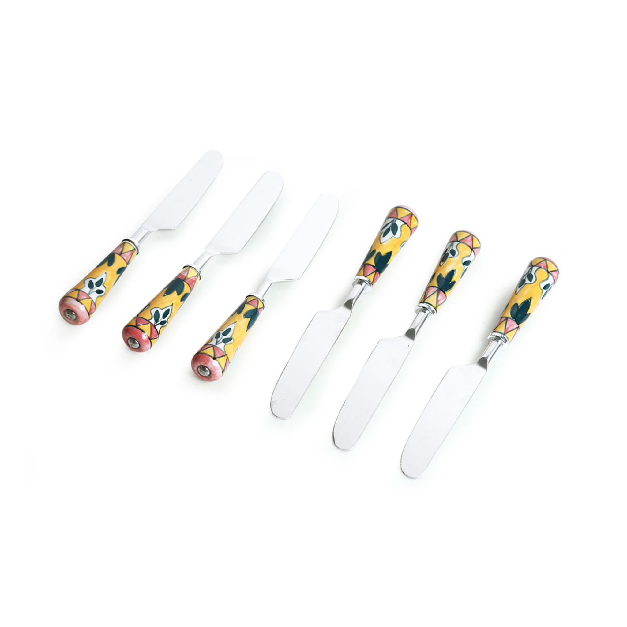 Table Knife - Royal Art design in Stainless Steel & Ceramic