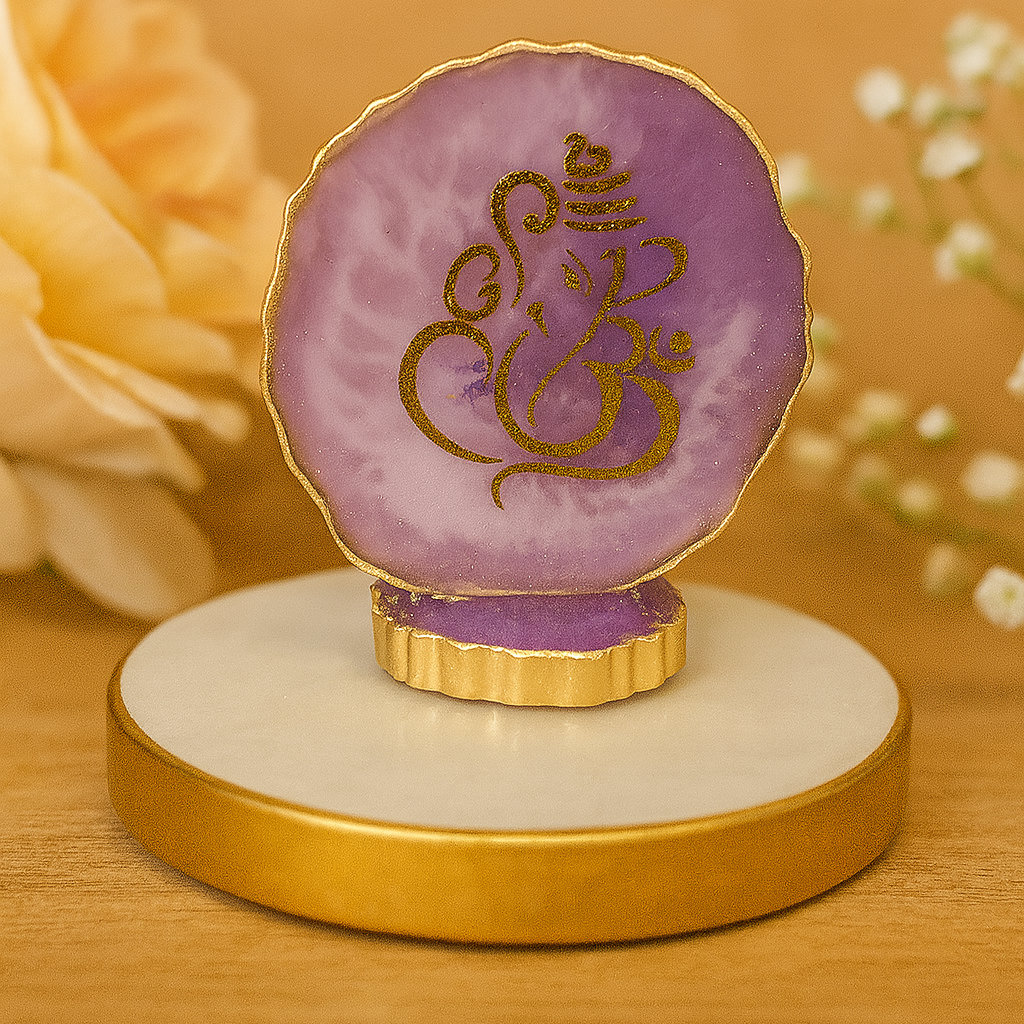 Ganesha 5cm - Purple