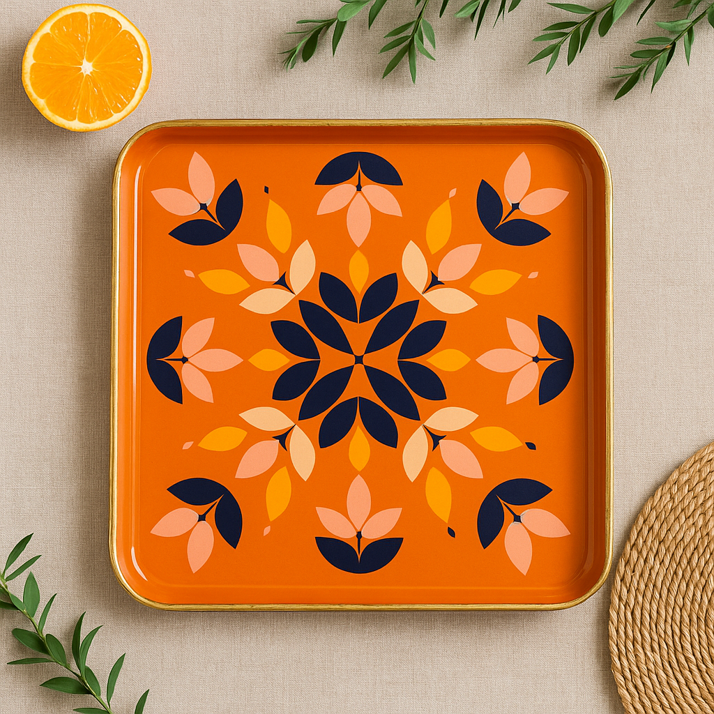 Metal Platter - Square