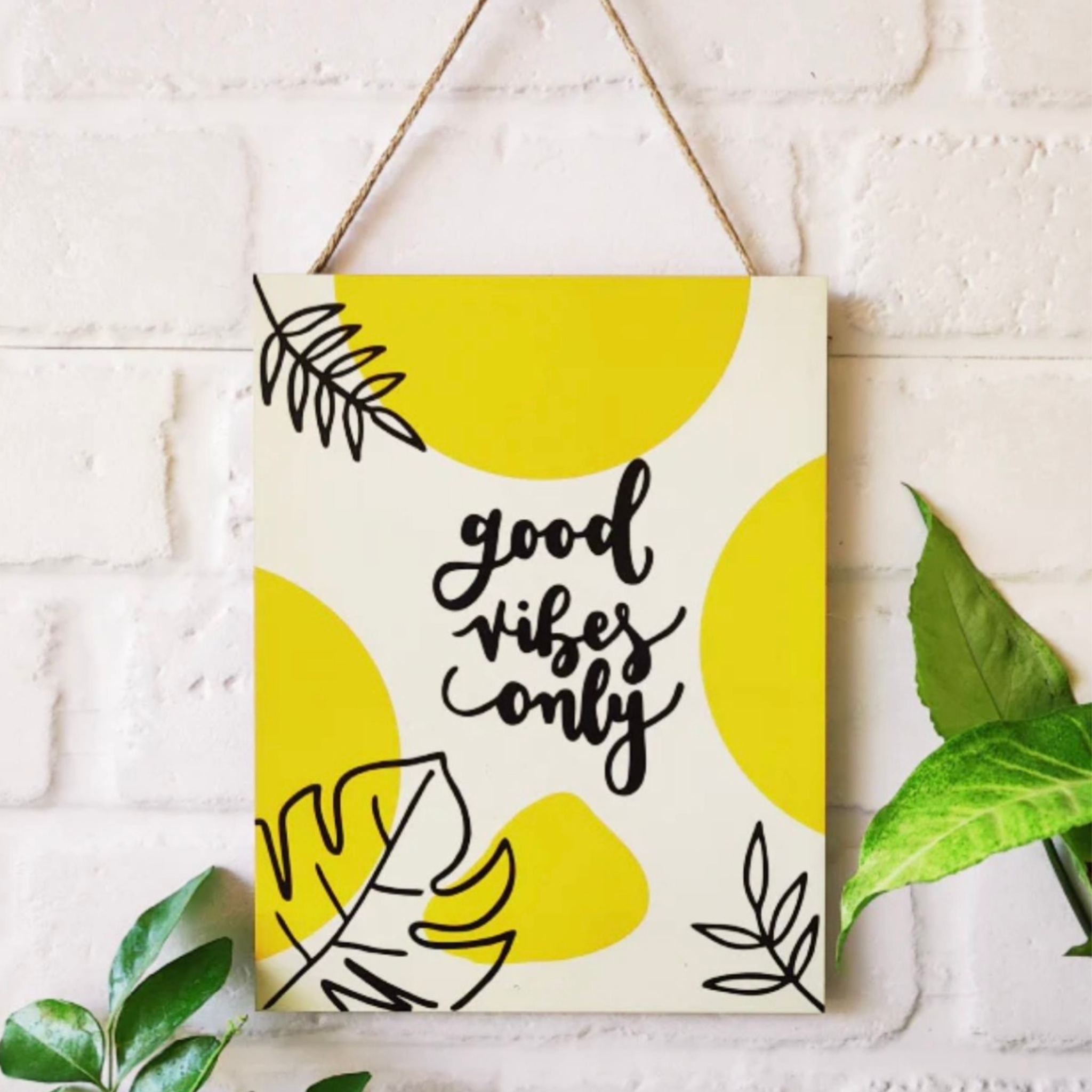 Kids Motivational Wall Art Boards | Wooden Nursery & Playroom Decor with Damage-Free Wall Mount (7” x 12”)