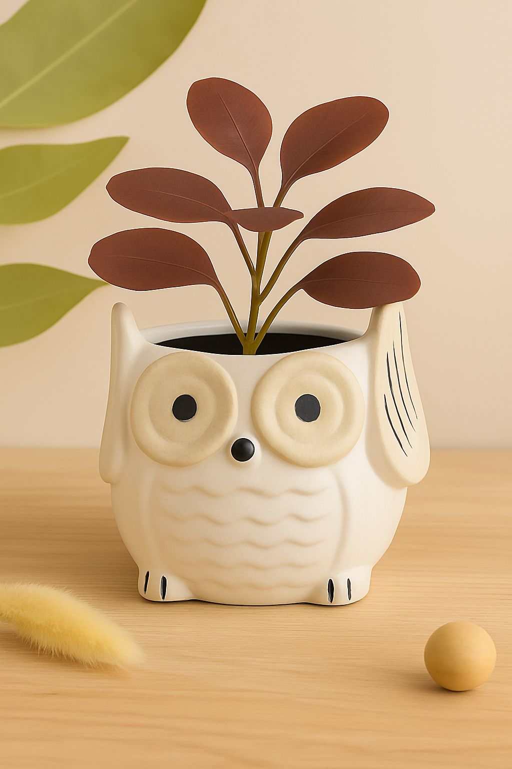 Owl planter