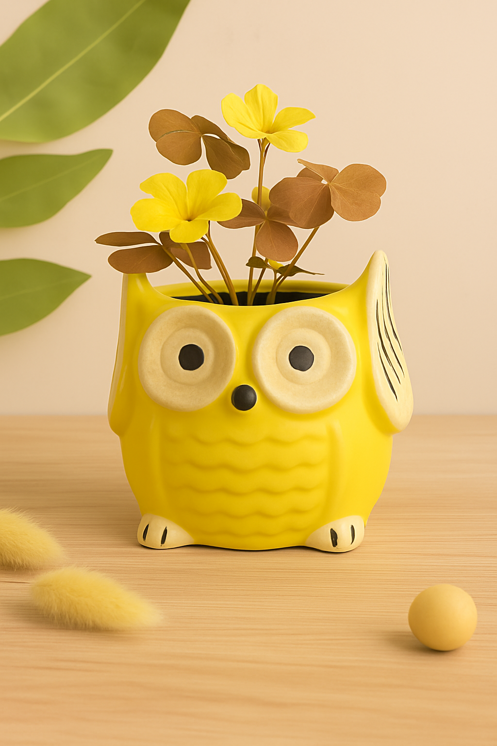 Owl planter