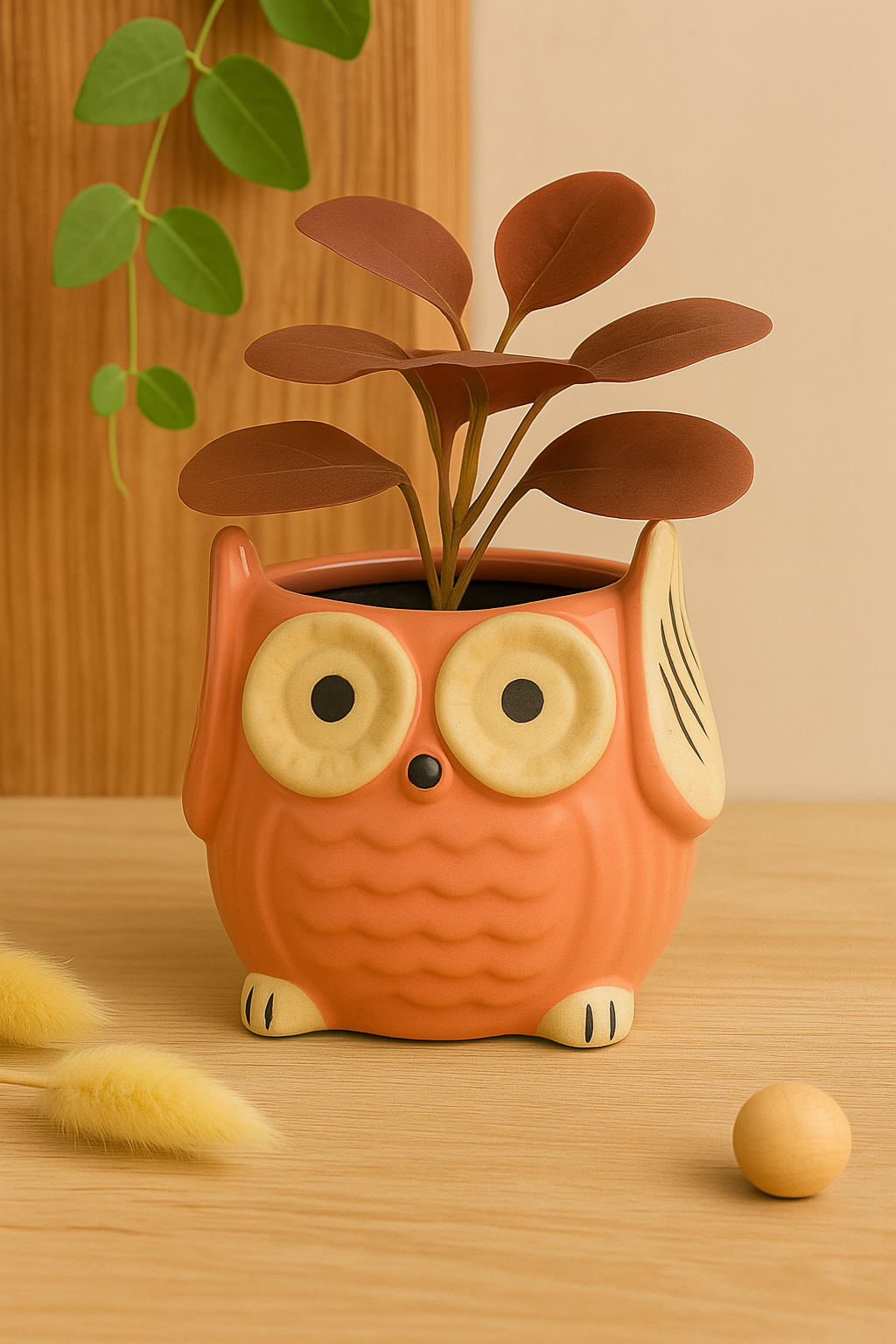 Owl planter