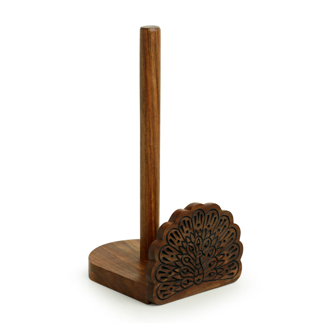 Kitchen Tissue Roll Holder - Dancing Peacock