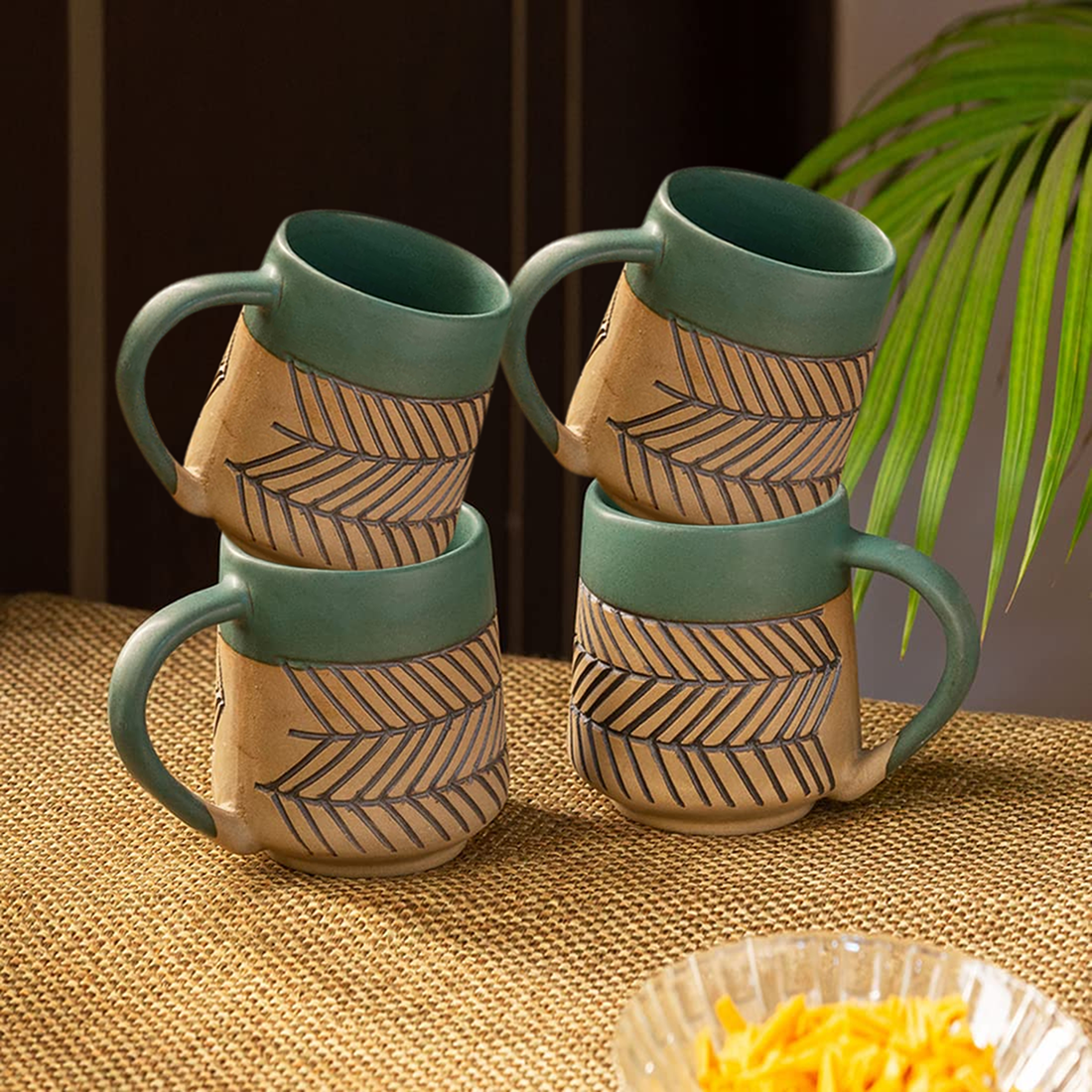 Coffe Mug - Chevron Sips (280ml)