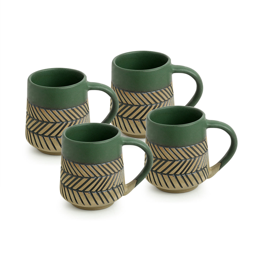 Coffe Mug - Chevron Sips (280ml)